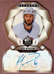Ken Morrow [Gold Autograph] #DC-55 Hockey Cards 2020 SP Signature Edition Legends Decagons Prices