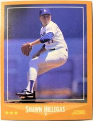 Shawn Hillegas #612 Baseball Cards 1988 Score Prices