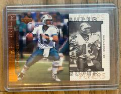 Dan Marino [Bronze Die Cut] Football Cards 1998 Upper Deck Super Powers Prices