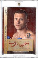 Donald Cerrone [Red Ink] #FA-DCE Ufc Cards 2011 Topps UFC Title Shot Autographs Prices