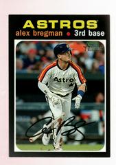 Alex Bregman [Throwback] Baseball Cards 2020 Topps Heritage Prices