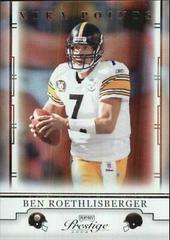 Ben Roethlisberger #77 Football Cards 2008 Playoff Prestige Prices