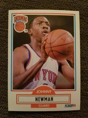 Johnny Newman Jr Basketball Cards 1990 Fleer Prices