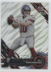 Eli Manning [Grass Confetti Diffractor] #4 Football Cards 2015 Topps High Tek Prices