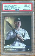 Aaron Judge #OD-38 Baseball Cards 2019 Topps Now Road to Opening Day Prices