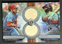 Nolan Arenado / Paul Goldschmidt [Dual Player] Baseball Cards 2024 Topps Tribute Dual Relic Prices