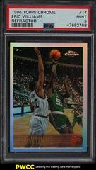 Eric Williams [Refractor] #17 Basketball Cards 1996 Topps Chrome Prices