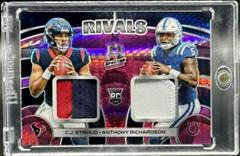 C.J. Stroud / Anthony Richardson [Pink Neon] #1 Football Cards 2023 Panini Spectra Rivals Prices