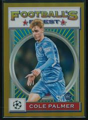 Cole Palmer [Gold] Soccer Cards 2021 Topps Finest UEFA Champions League Prices