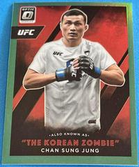 Chan Sung Jung [Green] Ufc Cards 2022 Panini Donruss Optic UFC Also Known As Prices