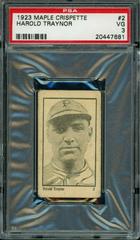 Harold Traynor Baseball Cards 1923 Maple Crispette Prices