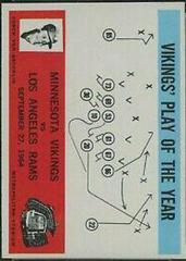 Minnesota Vikings Football Cards 1965 Philadelphia Prices