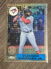 Vladimir Guerrero Jr. [Orange] Baseball Cards 2022 Topps Chrome Black Prices