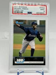 Michael Pineda Baseball Cards 2011 Bowman Topps 100 Prices