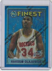 Hakeem Olajuwon [Refractor w Coating] Basketball Cards 1995 Finest Prices