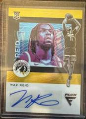Naz Reid [Gold] Basketball Cards 2019 Panini Chronicles Flux Rookie Autographs Prices