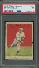 Doc Crandall #67 Baseball Cards 1915 Cracker Jack Prices