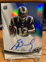 Stedman Bailey [Purple Refractor] Football Cards 2013 Topps Platinum Autograph Prices