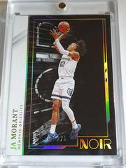 Ja Morant [Holo Gold] Basketball Cards 2021 Panini Noir Prices