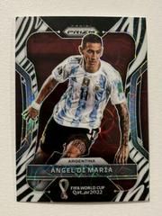Angel Di Maria [Choice Zebra] #1 Soccer Cards 2022 Panini Prizm World Cup Prices