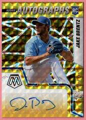 Jake Brentz [Gold] #RAM-BR Baseball Cards 2022 Panini Mosaic Rookie Autographs Prices