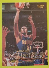 Antonio McDyess Basketball Cards 1997 Flair Showcase Wave of the Future Prices