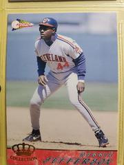 Reggie Jefferson Baseball Cards 1994 Pacific Crown Collection Silver Prisms Prices