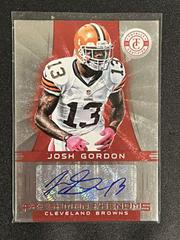 Josh Gordon [Autograph Red] Football Cards 2012 Panini Totally Certified Prices