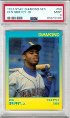 Ken Griffey Jr. #59 Baseball Cards 1991 Star Diamond Series Prices