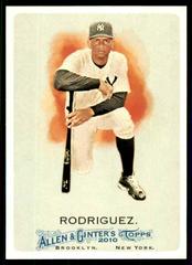 Alex Rodriguez #285 Baseball Cards 2010 Topps Allen & Ginter Prices