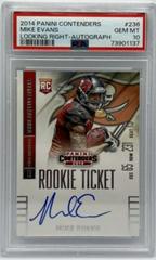 Mike Evans [Looking Right Autograph Championship Ticket] #236 Football Cards 2014 Panini Contenders Prices