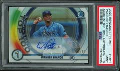 Wander Franco [Autograph] Baseball Cards 2020 Bowman Chrome Scouts' Top 100 Prices