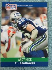 Andy Heck Football Cards 1990 Pro Set Prices