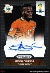 Didier Drogba #SDD Soccer Cards 2014 Panini Prizm World Cup Signatures Prices