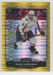Alex Ovechkin [Seismic Gold] Hockey Cards 2022 O Pee Chee Platinum Previews Prices