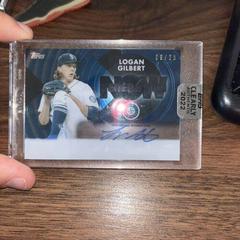 Logan Gilbert #GNA-GIL Baseball Cards 2022 Topps Clearly Authentic Generation Now Autographs Prices
