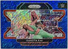 Dakota Kai [Blue Shimmer Prizm] Wrestling Cards 2022 Panini Prizm WWE Prices