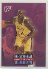Shaquille O'Neal Play of the Game Basketball Cards 1996 Ultra Prices