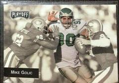 Mike Golic #196 Football Cards 1993 Playoff Prices