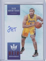 Talen Horton Tucker [Ruby] #HA-THT Basketball Cards 2019 Panini Court Kings Heir Apparent Autographs Prices