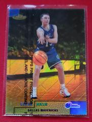 Steve Nash [Gold Refractor] #203 Basketball Cards 1999 Finest Prices