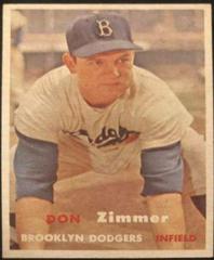 Don Zimmer #284 Baseball Cards 1957 Topps Prices