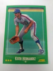 Keith Hernandez #400 Baseball Cards 1988 Score Prices