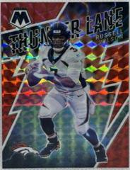 Russell Wilson [Red] #TL-25 Football Cards 2022 Panini Mosaic Thunder Lane Prices