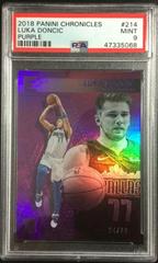 Luka Doncic [Purple] #214 Basketball Cards 2018 Panini Chronicles Prices