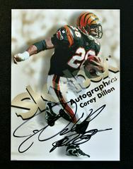 Corey Dillon Football Cards 1998 Skybox Premium Autographics Prices