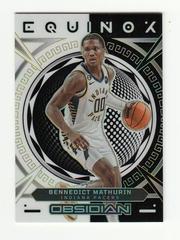 Bennedict Mathurin [Yellow] #29 Basketball Cards 2022 Panini Obsidian Equinox Prices