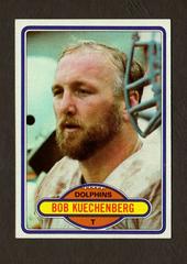 Bob Kuechenberg #136 Football Cards 1980 Topps Prices