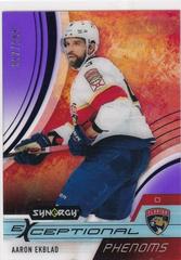 Aaron Ekblad [Purple] Hockey Cards 2021 Upper Deck Synergy Exceptional Phenoms Prices