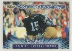 Bart Starr [Refractor] Football Cards 2000 Topps Finest Moments Prices